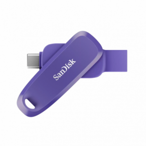 SanDisk Phone Drive USB Type-C/USB Type-A devices- 100MB/s- 512GB - Purple Opulence Color