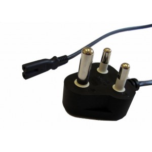 Power Cable 3-Pin 0.5mm to Figure 8 Female 1.8 Meter