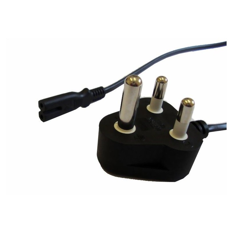 Power Cable 3-Pin 0.5mm to Figure 8 Female 1.8 Meter