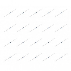 Resistors 1W Round M/F 1% 1K - 200/BAG MF100-1K0-F-BP-200