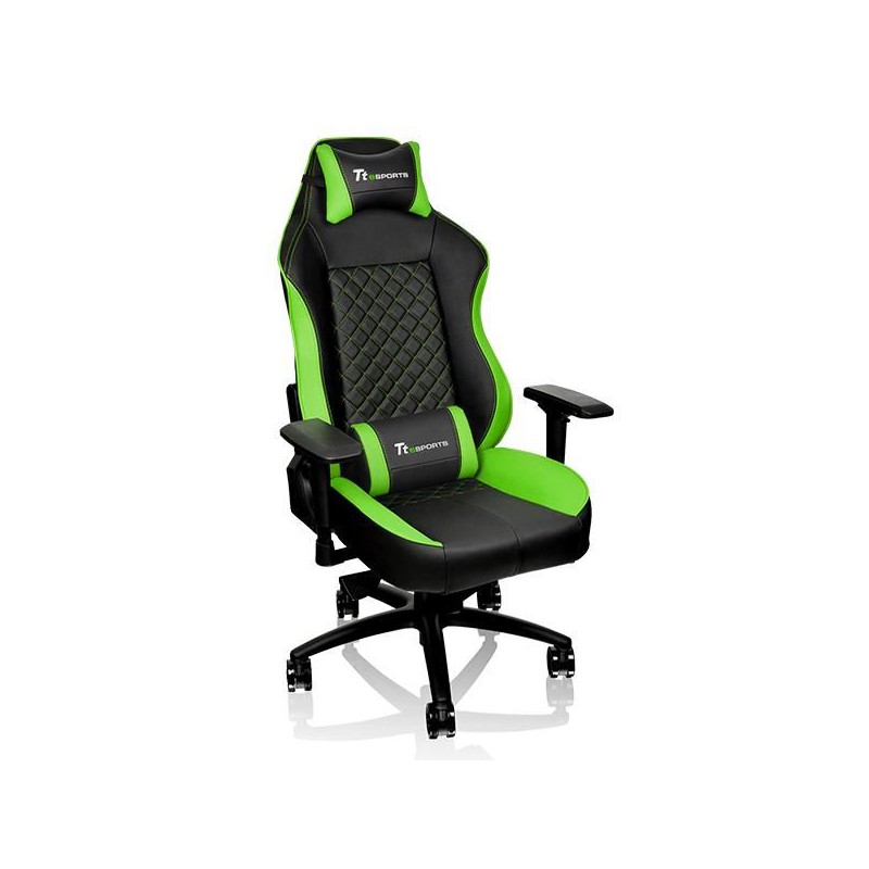 Thermaltake GC-GTC-BGLFDL-01 GT Comfort Black and Green Gaming Chair