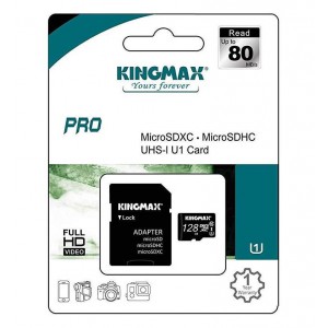 Kingmax MicroSDXC PRO 128GB Memory Card Class-10