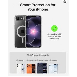 Belkin - Sheerforce Lite Case - Clear - iPhone 17e