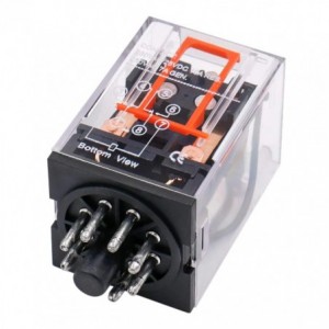8PIN Round Plug In Relay Dpdt 10A 24VDC RL-MK-8PIN-24VDC