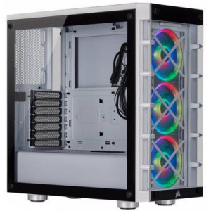 Corsair Crystal series 465X RGB White ATX Chassis