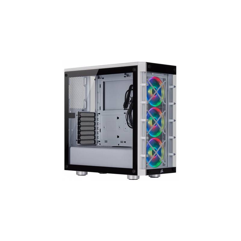Corsair Crystal series 465X RGB White ATX Chassis