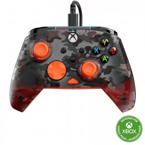 Rematch Core Wired Cont XB Ghost Camo Blk/Orange