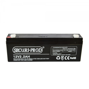 Securi-Prod Sealed Lead Acid (SLA) Battery 12V 2.2AH