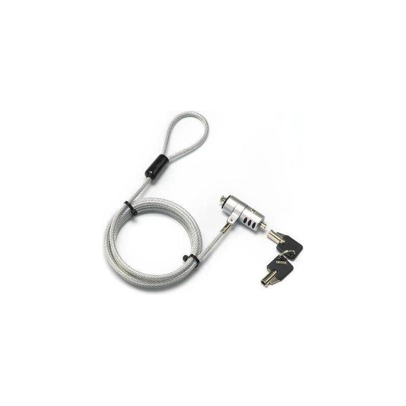 Push-in Key Type (4mm) Wedge Notebook Cable Lock