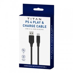 PS4 USB A-B 2M Charge Cable