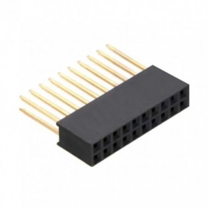 EXTEND HOUSED SOCKET SIL PCB 2.54 20W TL23mm 20FPS1
