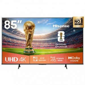 Hisense 85 Inch 4K UHD VIDAA Smart LED TV