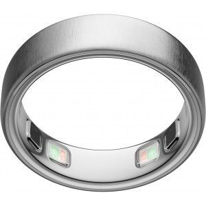 Oura Ring 5 | Powerful Health Intelligence In The World's Smallest Smart Ring | Brushed Silver | Various Sizes