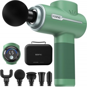 RENPHO Active Massage Gun | Smart Deep Tissue Muscle Recovery Massager | Recover Smarter- Move Better &amp; Feel Stronger