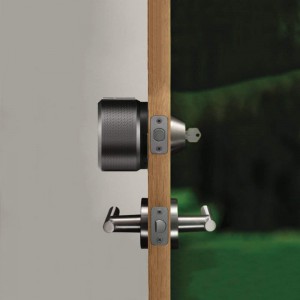 August Smart Lock Pro + Connect Wi-Fi Bridge - 3rd Gen (Black)