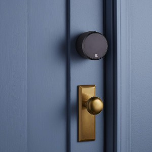 August Smart Lock Pro + Connect Wi-Fi Bridge - 3rd Gen (Black)