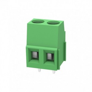 Screw Terminal Block Str 2W 5.00 Green Pcb DG500-5.0-02P-14-00A(H)