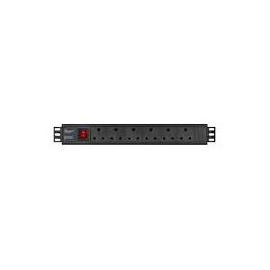 6-Port Multiplug Metal Rack Mount C13-C14