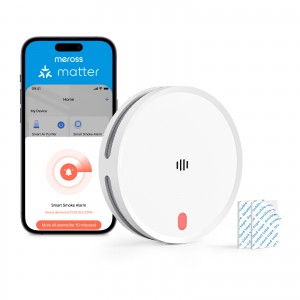 Meross Smart Smoke Alarm MA151 (EU Version) | Smarter Fire Protection For Every Room