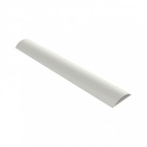 Decorduct 50MM X 15MM X 2M Half Moon Trunk White