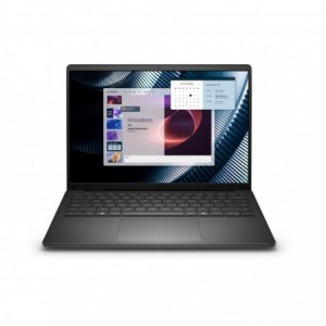 Dell Pro 14 Essential PV14250 C3-100U RPL-U R Core 3 100U UMA- TPM- FF- USBC- 8GB- DDR5- 5200 MT/s- 512GB- M.2- PCIe- SSD- Intel Graphics- Carbon Black Power Button with Fingerprint Reader- Realtek Wi