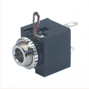 STEREO SOCKET 3.5mm OC P/M BOX K3634-BK