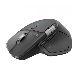 Logitech MX MASTER 4 High-Performance Wireless Mouse - Graphite Black
