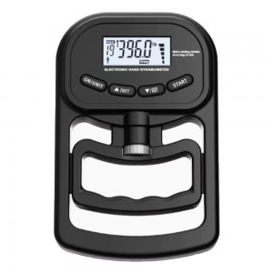 Digital Grip Strength Tester &amp; Hand Dynamometer with LCD Display | Measure Your Strength. Track Your Progress. Build a Stronger Grip