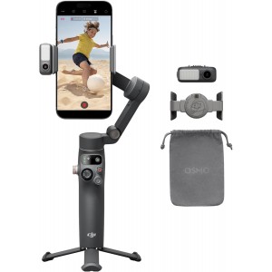 DJI Osmo Mobile 7P Gimbal Stabilizer for Smartphones | Create Cinematic Content Anywhere with Professional Stabilization and Intelligent Tracking