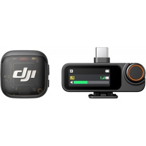 DJI Mic 3 Wireless Microphone System (1 TX + 1 RX) | Professional Wireless Audio. Compact Design. Creator-Ready Performance