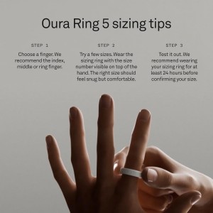 Oura Ring 5 Sizing Kit | Find Your Perfect Fit Before You Buy (generic sizing kit)