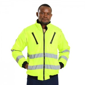 Vulcan Jacket Bunny Ref Tape H/V Grn Lrg