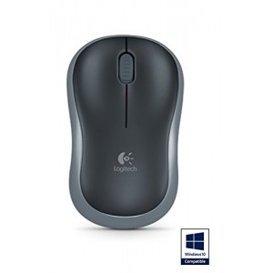 Logitech M185 Wireless Mouse - Grey