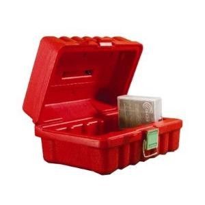 Turtle 5 Slot Capacity LTO- DLT and SDLT Media Secure Transit Storage Case Red