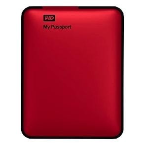 2TB WD Elements External Hard Drive USB 3.0 2.5" Red