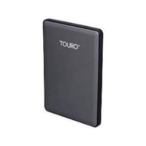 Hitachi Touro S Ultra 500GB 7200rpm USB 3.0 Portable External HD Gray (ReNew)