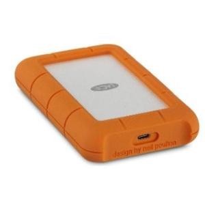 4TB LaCie Rugged USB-C and USB 3.0 External Hard Drive (OEM Packaged)