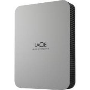 5TB LaCie Mobile Portable Drive USB-C 3.2 Moon Silver