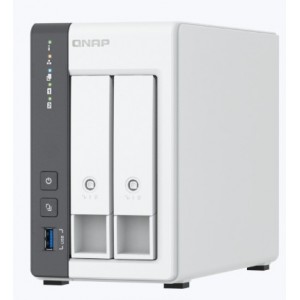 QNAP 2-Bay NAS 4GB RAM 2.0GHz ARM 4C with 1GbE and 2.5GbE