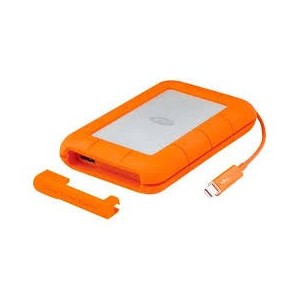 LaCie Rugged Mini 500GB External Drive - Orange (OEM Pack)