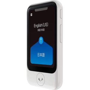Pocketalk S Two-Way Voice &amp; Camera Translator with Built-In Camera | Welcomes You To The Conversation