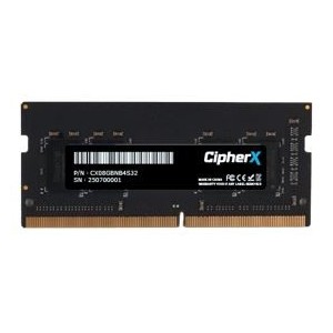 CipherX Professional Series 32GB DDR4 3200MHz SODIMM Notebook Memory Module