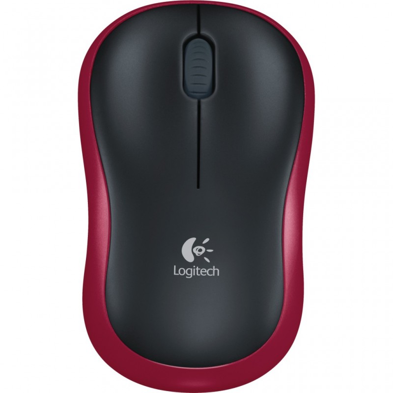 Logitech 910-002237 - Mouse M185 Red