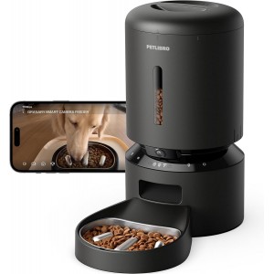 PETLIBRO 5L Automatic Dog Feeder with Camera | 1080P HD- 5G WiFi- 2-Way Audio