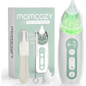 Momcozy Baby Nasal Aspirator | 3 Suction Levels | Gentle Yet Powerful Nasal Relief for Your Baby