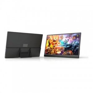 Tuff-Luv - 15.6" Portable Monitor with Stand Case – 1080P/4K UHD IPS Display - Black NON CANCELLABLE IF ORDERED - ETA 2 WEEKS FROM DATE OF ORDER - NOT RETURNABLE IF ORDERED! - 1 year Warranty (50565
