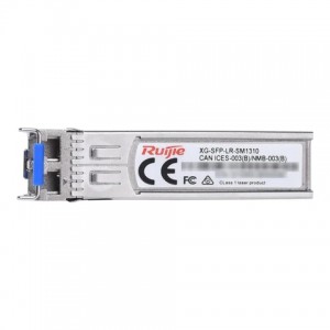 Ruijie XG-SFP-LR-SM1310 10GBASE-LR Sfp+ 1310-NM 10-KM Dom Duplex Lc Smf Transceiver Module