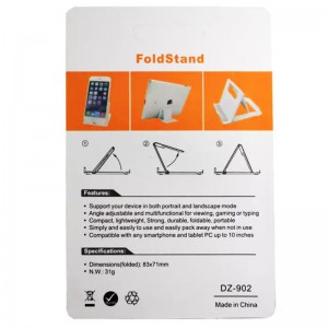 Universal Foldable Holder Stand for Tablets and Mobile Phones