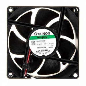 12VDC AXIAL FAN 80sqx25mm VAP 24CFM 3-WIRE HA80251V4-10000-G99