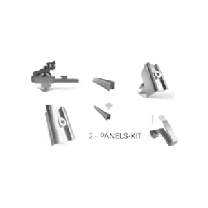 Schletter Eco Pro Tile roof 2 panels long rail mounting Kit